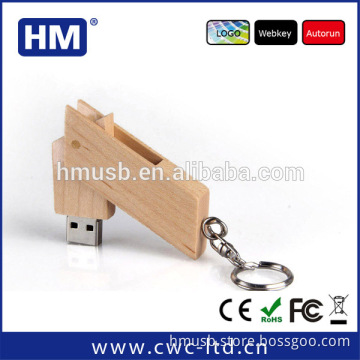 64gb alibaba bulk cheap special wooden usb, swivel usb flash drives